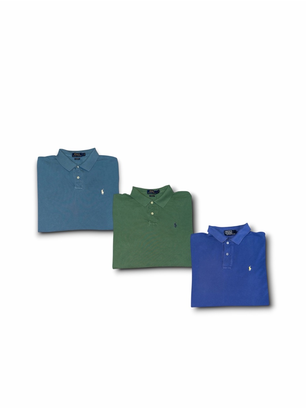 Ralph Lauren Polo shirt classic fit bundle lot of 3 men’s large